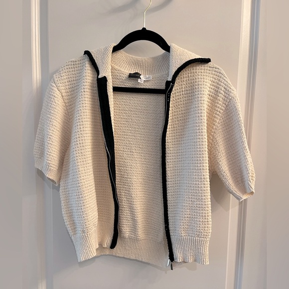 Piper & Scoot knit collared top, size XL - Picture 3 of 9